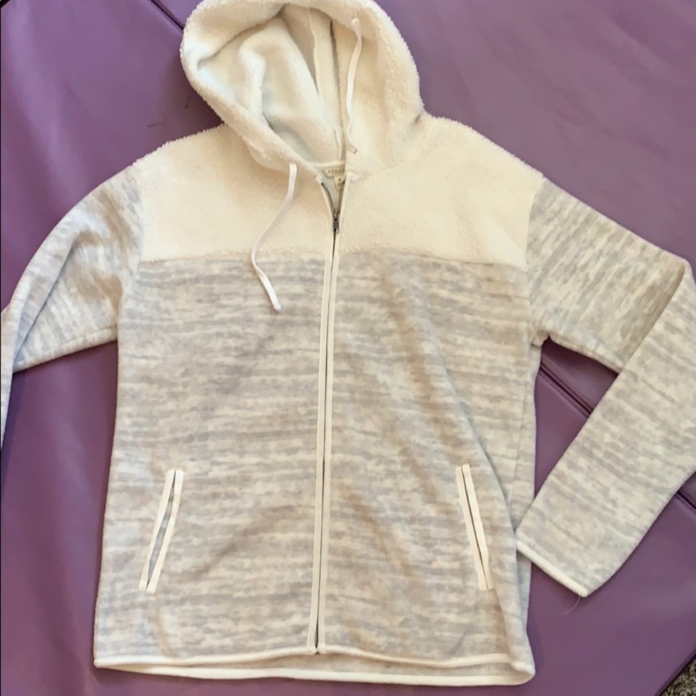 Zip up warm hoodie